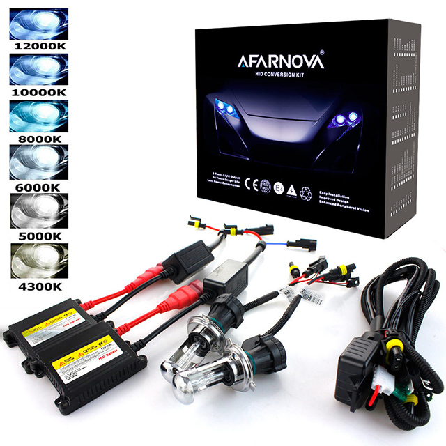 H11B 6000K Innovited 35W AC Xenon HID LightsAll Bulb Sizes and Colors with Slim Ballast Diamond White 2 Year Warranty 